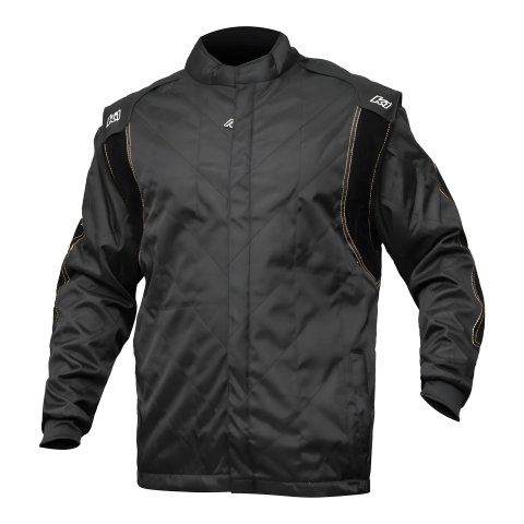K1 RaceGear Karting Jackets 11-KRJ-N-L Driving Jacket, Jacket, One Layer, Cordura, Black, Men's Large, Each thumbnail 3