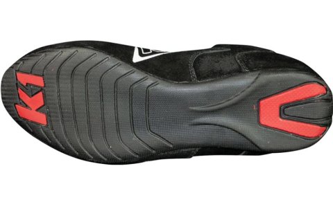 K1 RaceGear Challenger Auto Racing Shoes 24-CHL-N-12 Driving Shoes, Challenger, Mid-Top, Black, Nomex, SFI 3.3/5, Men's Size 12, Pair thumbnail 5
