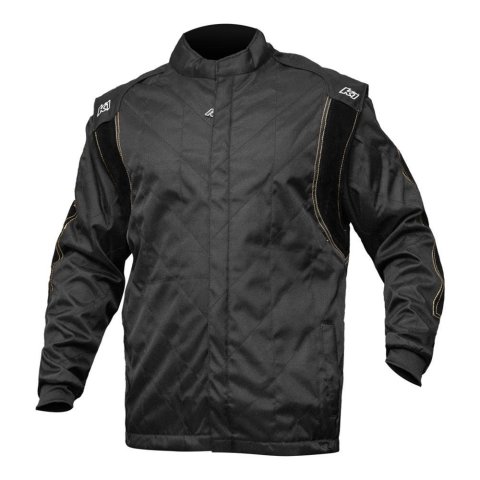 K1 RaceGear Karting Jackets 11-KRJ-N-2XL Driving Jacket, Jacket, One Layer, Cordura, Black, Men's 2X-Large, Each