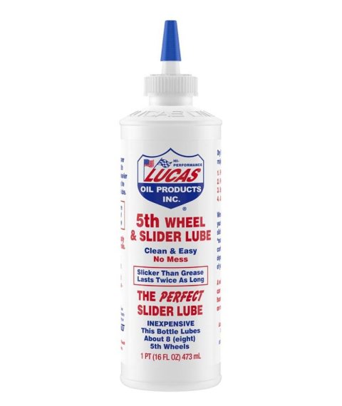Lucas 5th Wheel and Slider Lube 10030 Fifth Wheel/Slider Rail Lube, Waterproof, 16 fluid oz., Set of 12 thumbnail 1