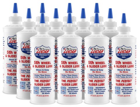 Lucas 5th Wheel and Slider Lube 10030 Fifth Wheel/Slider Rail Lube, Waterproof, 16 fluid oz., Set of 12 thumbnail 2