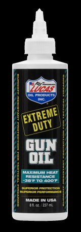 Lucas Extreme Duty Gun Oil 10870 Oils, Duty, 8 oz., Set of 12 thumbnail 1