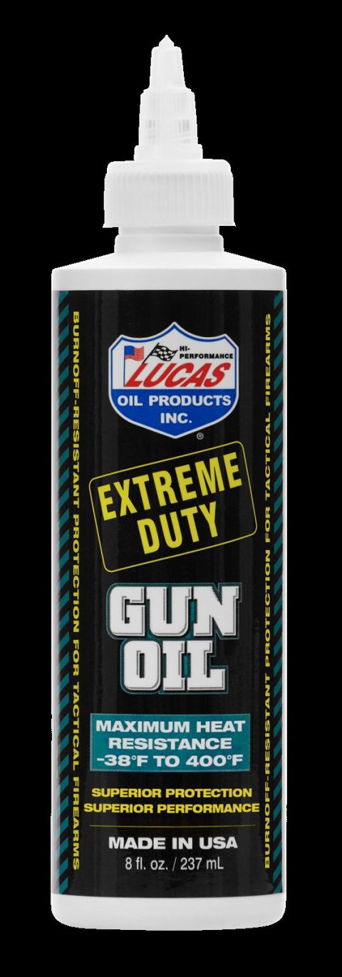 Lucas Extreme Duty Gun Oil 10870 Oils, Duty, 8 oz., Set of 12