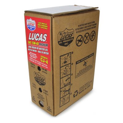 15w40 Lucas CK-4 Heavy-Duty Diesel Motor Oil 18065 Synthetic SAE 15W-40 Truck Oil/1x1/6 Gallon Box thumbnail 2