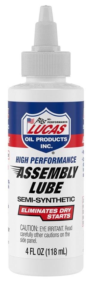 Lucas Semi-Synthetic Assembly Lube 10152 Lube, Semi-Synthetic, 4 Fluid Oz., Set of 12 thumbnail 1