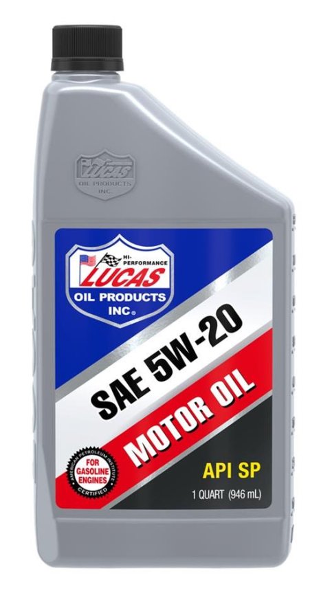 5w20 Lucas Petroleum Motor Oil 10516 SAE 5W-20 Oil/6x1/ Quart thumbnail 1