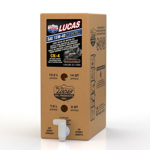 15w40 Lucas CK-4 Heavy-Duty Diesel Motor Oil 18014 Engine Oil, 15W40, Diesel, Bag In A Box, 6 Gallon Bag, Each thumbnail 2