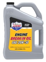 20w50 Lucas Engine Break-In Oil 10636 Oil, Race Only, Break-In, Mineral, 20W50, 5 qts., Set of 3 thumbnail 1