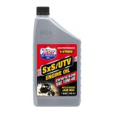 10w40 Lucas Synthetic 4-Stroke SxS Engine Oil 11196 Oil, Blend SAE 10W-40 SXS Oil, 6 X 1 Quart thumbnail 1
