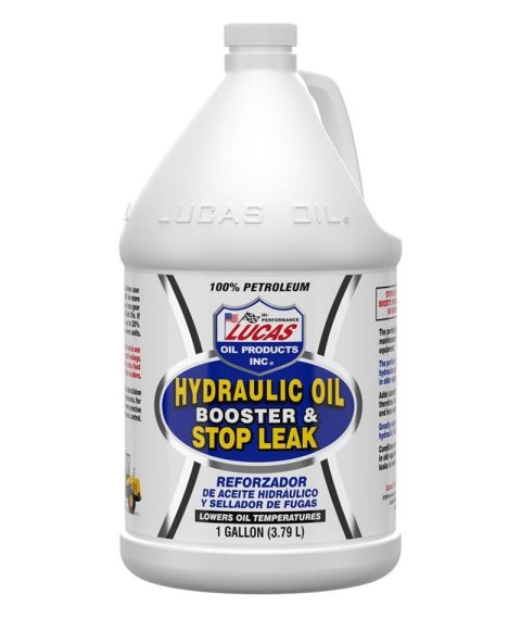 Lucas Hydraulic Oil Booster & Stop Leak 10018 and Leak, One Gallon, Set of 4 thumbnail 1