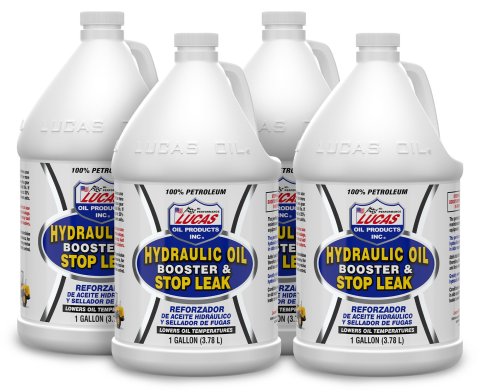 Lucas Hydraulic Oil Booster & Stop Leak 10018 and Leak, One Gallon, Set of 4 thumbnail 2