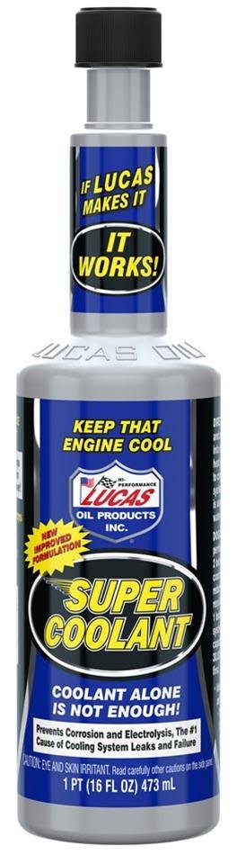 Lucas Super Coolant 10640 Additive, Treats 20 qt., Rust and Corrosion Inhibitors Included, 16 oz., Set of 12 thumbnail 2