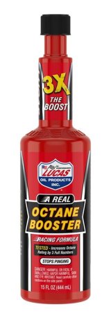 Lucas Octane Booster 10026 Fuel Additive, Booster, Treats 25 gallons, 15 oz., Set of 12 thumbnail 1