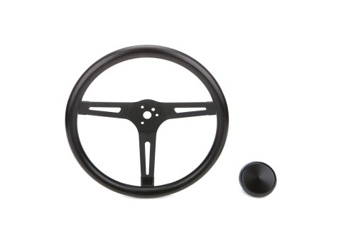 Grant Products Steering Wheels 8540 Wheel, 13.5" Classic Wheel with SLotted BLack Spoke and Black Grip thumbnail 2