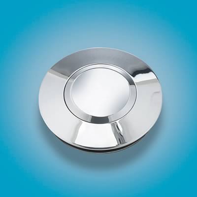 Grant Horn Buttons 5864 Button, Billet Aluminum, Polished, for Signature Series, Each thumbnail 1