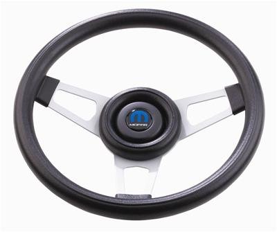Grant Horn Buttons 5790 Button, Steel, Black, Mopar Logo, for Challenger and Classic Series, Each thumbnail 2