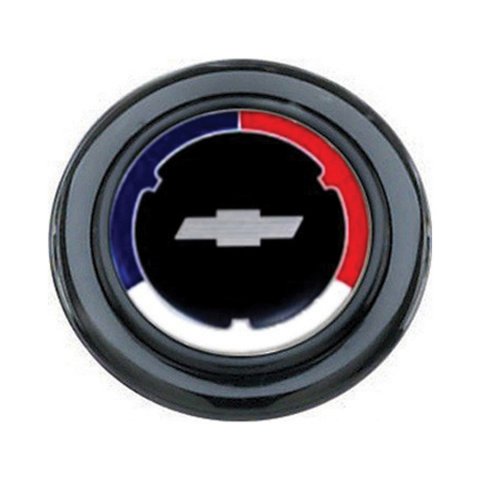 Grant Horn Buttons 5657 Button, Plastic, Black, Bowtie Logo, Signature/Performance/Race Series, Each thumbnail 2