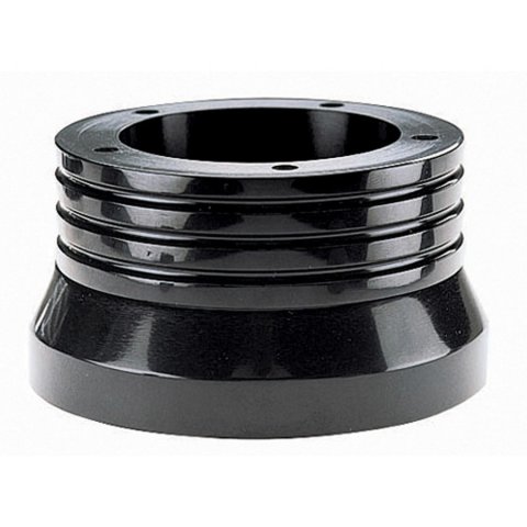 Grant Billet Style Installation Kits 5162 Steering Wheel Kit, 5-Bolt Mount, Black Luster, Aluminum, Chevy, AMC, GMC, Oldsmobile, Kit thumbnail 2