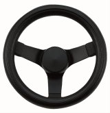 Grant Racing Performance Series Steel Steering Wheels 850 Wheel, Classic Performance, Steel/Black, Foam/Black, 3-Spoke, 10.25 in. Diameter, 3-Bolt, Each thumbnail 1