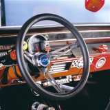 Grant Classic Nostalgia Steering Wheels 969 Wheel, Nostalgia, Chevy, Stainless Steel/Brushed, Foam/Black, 3-Spoke, 15 in. Dia., 3-Bolt thumbnail 3