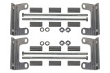 ICT Billet Remote Mount Ignition Coil Relocation Brackets 551532 Bracket, Bracket, Aluminum, Natural, Rectangular, Chevy, Kit thumbnail 1