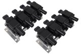 ICT Billet Remote Mount Ignition Coil Relocation Brackets 551532 Bracket, Bracket, Aluminum, Natural, Rectangular, Chevy, Kit thumbnail 2