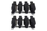 ICT Billet Remote Mount Ignition Coil Relocation Brackets 551532 Bracket, Bracket, Aluminum, Natural, Rectangular, Chevy, Kit thumbnail 3