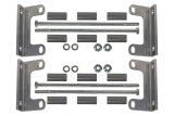 ICT Billet Remote Mount Ignition Coil Relocation Brackets 551532 Bracket, Bracket, Aluminum, Natural, Rectangular, Chevy, Kit thumbnail 4