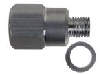 ICT Billet Gauge Adapters 551159 Adapter, Straight, Aluminum, Natural, M12 x 1.5 Male Threads, 1/8 in. NPT Female Threads, Each thumbnail 4