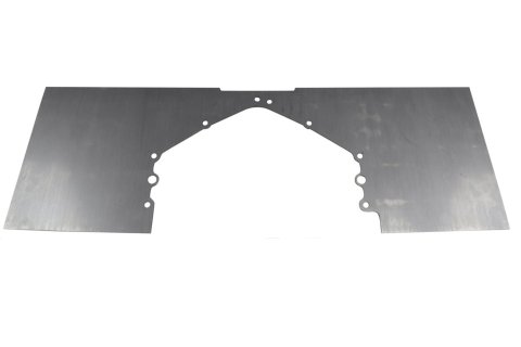 ICT Billet Mid-Mount Motor Plates 551809 Plate, Steel, Natural, Mid-Mount, Chevy, Big/Small Block, Each thumbnail 1