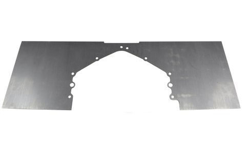 ICT Billet Mid-Mount Motor Plates 551809 Plate, Steel, Natural, Mid-Mount, Chevy, Big/Small Block, Each thumbnail 2