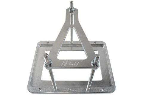 ICT Billet Battery Trays 551181 Tray, Aluminum, Natural, 8.5 in. Width, 11.250 in. Length, Hold-down, Kit thumbnail 8