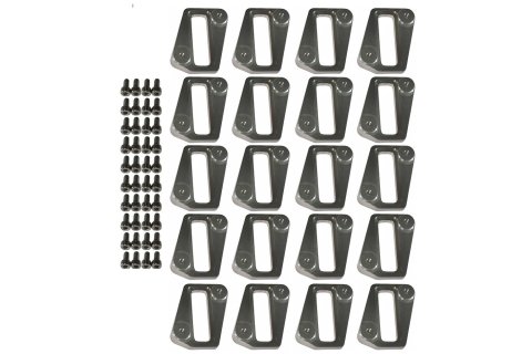 ICT Billet Mass Airflow Sensor Mounting Flanges 551545-X20 MAF Housing Adapters, Flanges, Aluminum, Natural, Fits LS3, LS7, and VW Bosch-designed Sensors, Set of 20 thumbnail 3