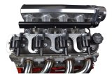 ICT Billet Ignition Coil Brackets 551654 Brackets, Aluminum, Natural, Square, Chevy, LS, Kit thumbnail 1