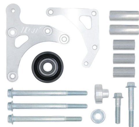 ICT Billet Alternator Brackets 551971-LS3-3 LS3 Camaro Bracket compatible with: LS3/L99 Camaro (or truck/SUV ) crank pulley (ICT# BAL300) thumbnail 1