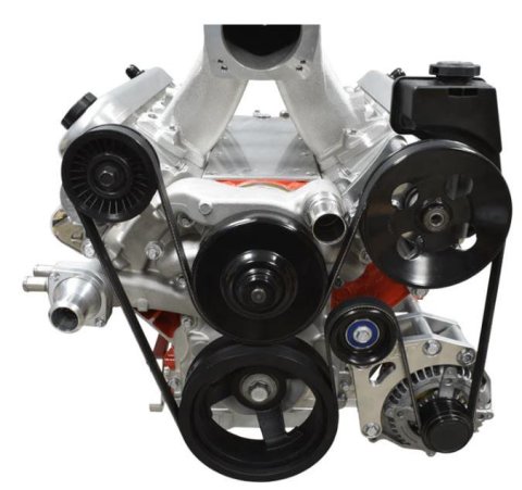 ICT Billet Alternator Brackets 551971-LS3-3 LS3 Camaro Bracket compatible with: LS3/L99 Camaro (or truck/SUV ) crank pulley (ICT# BAL300) thumbnail 3