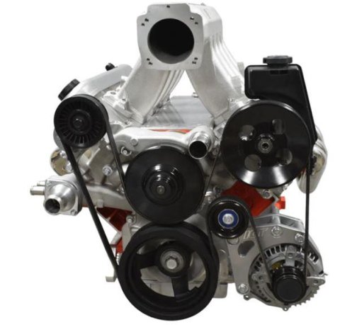 ICT Billet Alternator Brackets 551971-LS3-3 LS3 Camaro Bracket compatible with: LS3/L99 Camaro (or truck/SUV ) crank pulley (ICT# BAL300) thumbnail 7