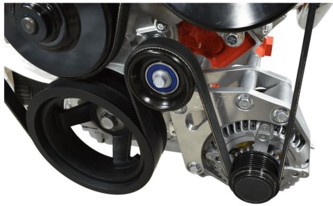 ICT Billet Alternator Brackets 551971-LS3-3 LS3 Camaro Bracket compatible with: LS3/L99 Camaro (or truck/SUV ) crank pulley (ICT# BAL300) thumbnail 8