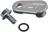 ICT Billet Fuel Vapor Purge Solenoid Plugs 551624 Plug Fittings, Plugs, Flanged Hex Head, Bolt-on, Aluminum, Natural, Chevy, Small Block LS, Each thumbnail 2