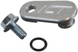 ICT Billet Fuel Vapor Purge Solenoid Plugs 551624 Plug Fittings, Plugs, Flanged Hex Head, Bolt-on, Aluminum, Natural, Chevy, Small Block LS, Each thumbnail 5