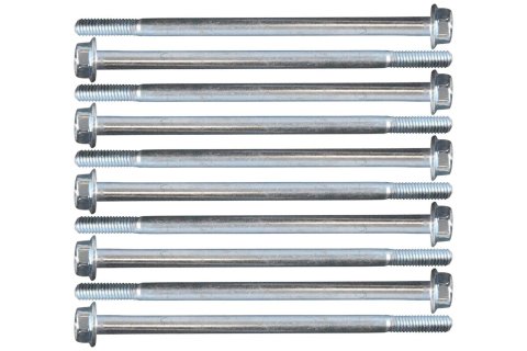 ICT Billet Intake Manifold Bolt Kits 551429 Bolts, Hex Head, Steel, Natural, CARS Only, Chevrolet, LS1, LS2, LS3, Engines, Kit