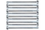 ICT Billet Intake Manifold Bolt Kits 551429 Bolts, Hex Head, Steel, Natural, CARS Only, Chevrolet, LS1, LS2, LS3, Engines, Kit thumbnail 2