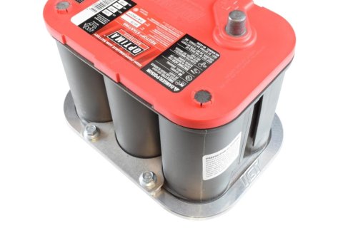 ICT Billet Battery Trays 551183 Tray, Aluminum, Natural, 7.900 in. Width, 11.200 in. Length, Hold-down, Kit thumbnail 3