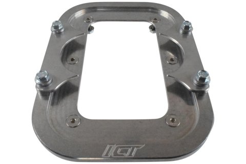 ICT Billet Battery Trays 551183 Tray, Aluminum, Natural, 7.900 in. Width, 11.200 in. Length, Hold-down, Kit thumbnail 5