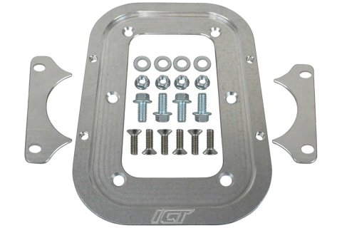 ICT Billet Battery Trays 551183 Tray, Aluminum, Natural, 7.900 in. Width, 11.200 in. Length, Hold-down, Kit thumbnail 7