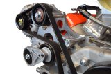 ICT Billet Alternator Brackets 551750-1 Bracket, Upper/Lower Bracket, Aluminum, Natural, Cylinder Head Mount, Passenger Side Top Mount, Chevy, LS, Kit thumbnail 3