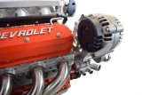 ICT Billet Alternator Brackets 551750-1 Bracket, Upper/Lower Bracket, Aluminum, Natural, Cylinder Head Mount, Passenger Side Top Mount, Chevy, LS, Kit thumbnail 6
