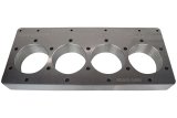 ICT Billet Engine Block Torque Plates 551300-DUR01 Plates, Chevrolet/GMC Duramax, Aluminum, 4.150 in. Bore, 2 in. Thick, Duramax LB7/LLY/LBZ/LMM/LGH/L5P Blocks, Each thumbnail 2