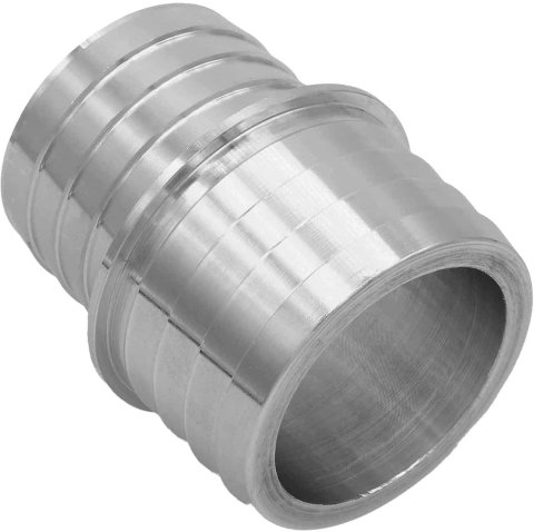 ICT Billet Hose Barb Fittings AN627-28-24A Fitting, Reducer, to Barb, Straight, Aluminum, Natural, 1 1/2 in. Barb, 1 3/4 in. Barb, Each thumbnail 4