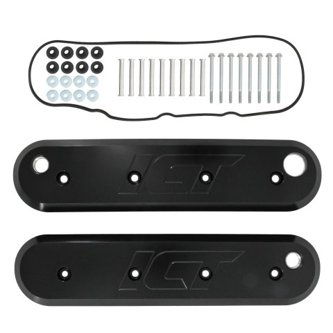 ICT Billet LS Valve Covers 551713-LS01 Cover Set thumbnail 8
